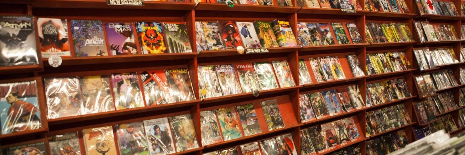 Mega City Comics banner