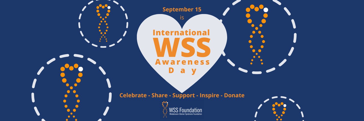 The Wiedemann-Steiner Syndrome (WSS) Foundation banner