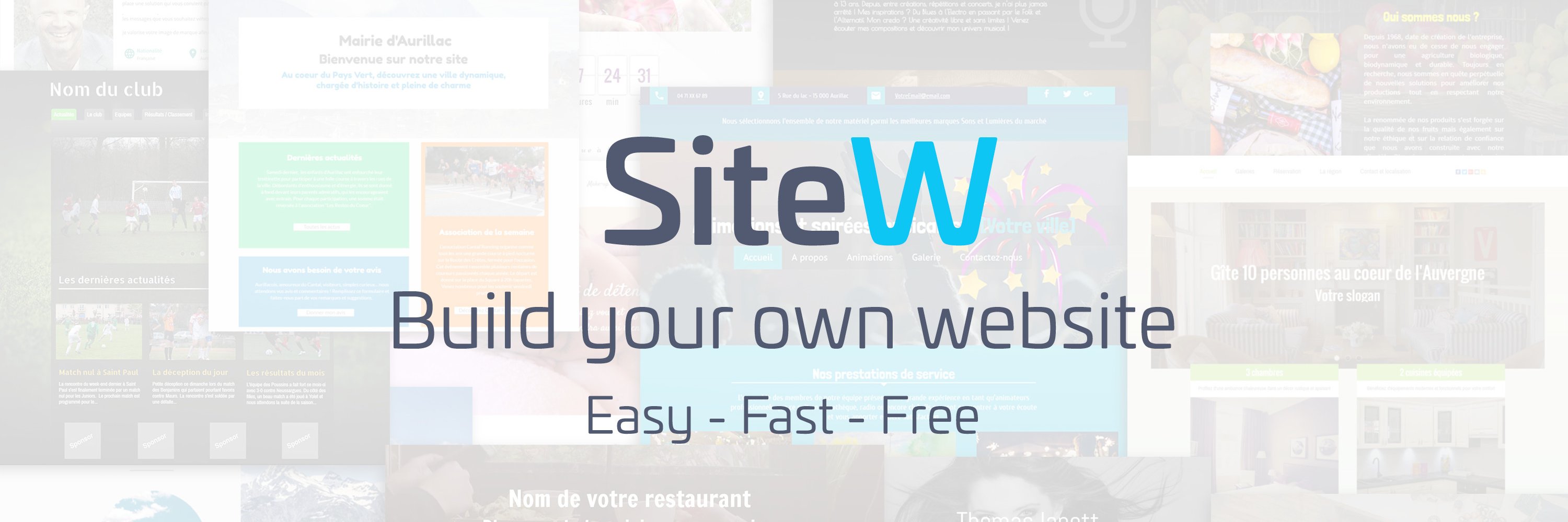 SiteW.com banner