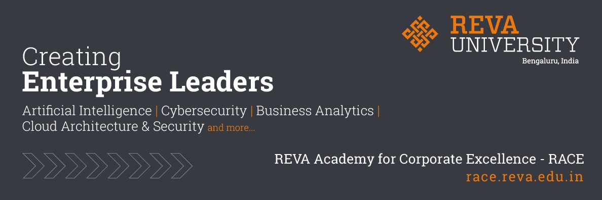 RACE REVA University banner