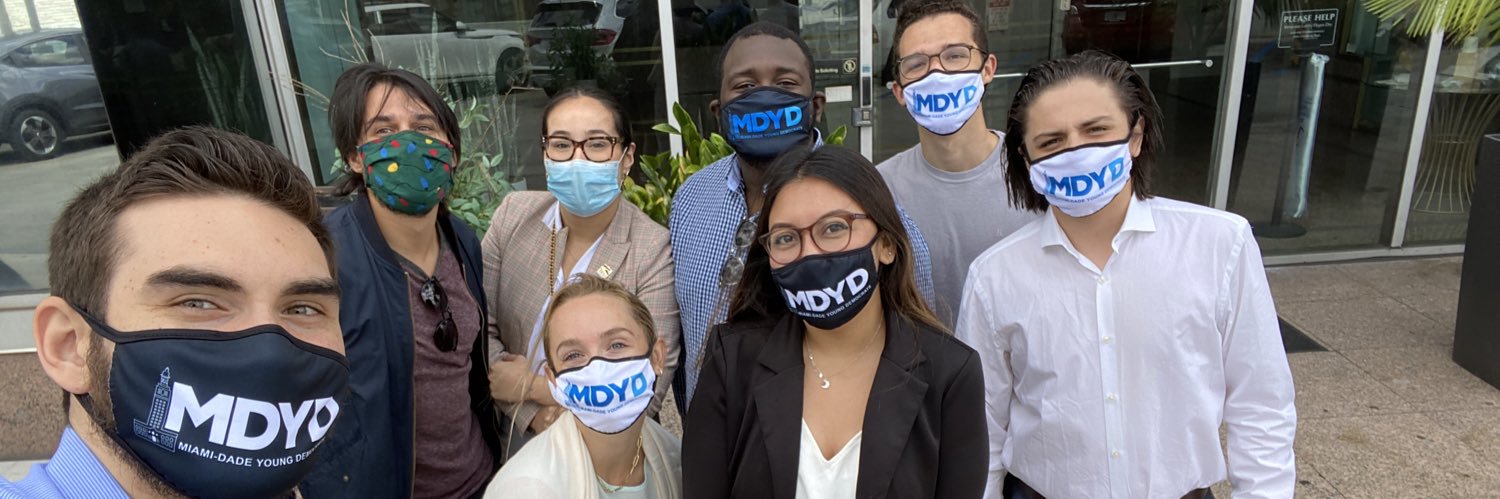 Miami-Dade Young Democrats banner