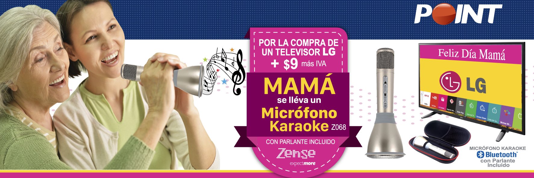 Almacenes POINT banner