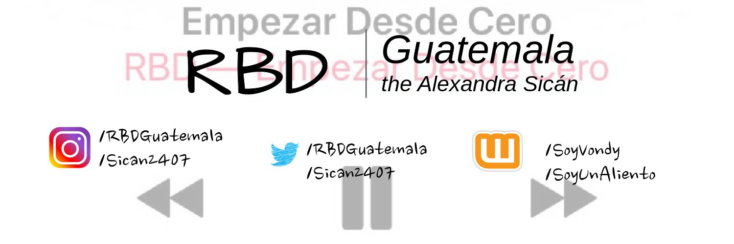 RBDGuatemala's profile banner image