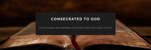 Consecrated2017 Profile Banner