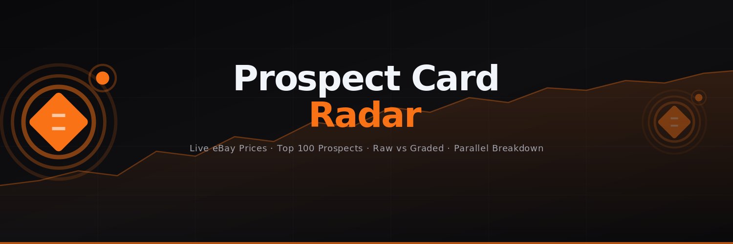 Prospect Card Radar banner
