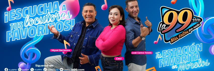 La 99 FM banner
