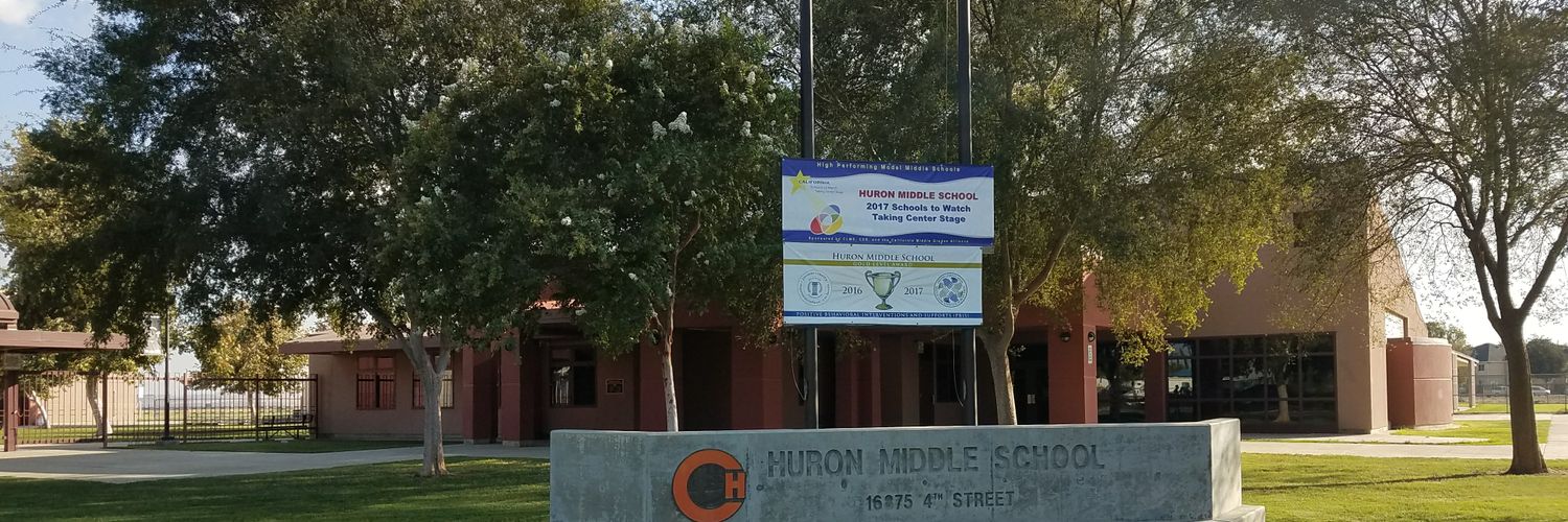 CHUSD - Huron Middle School banner