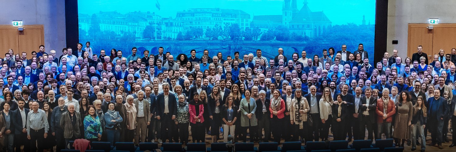 Demokratesch Partei banner