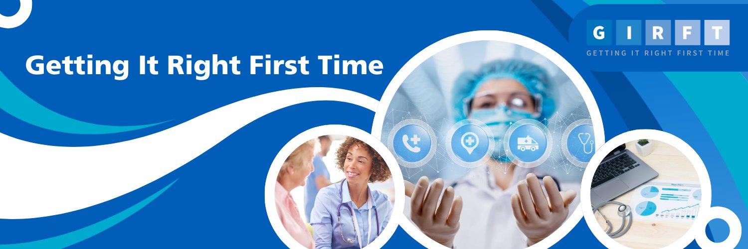 Getting It Right First Time (GIRFT)'s banner