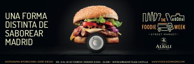 Foodie Week Madrid banner