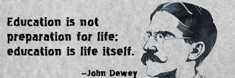 Professor John Dewey banner