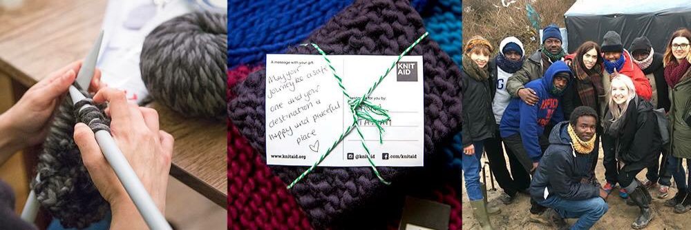 Knit Aid banner
