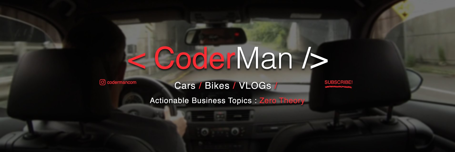 codermancom's profile banner image