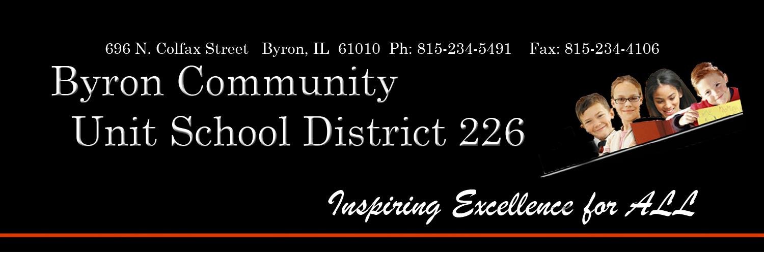 Byron CUSD #226 banner