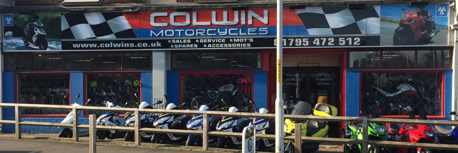 Colwin Motorcycles banner