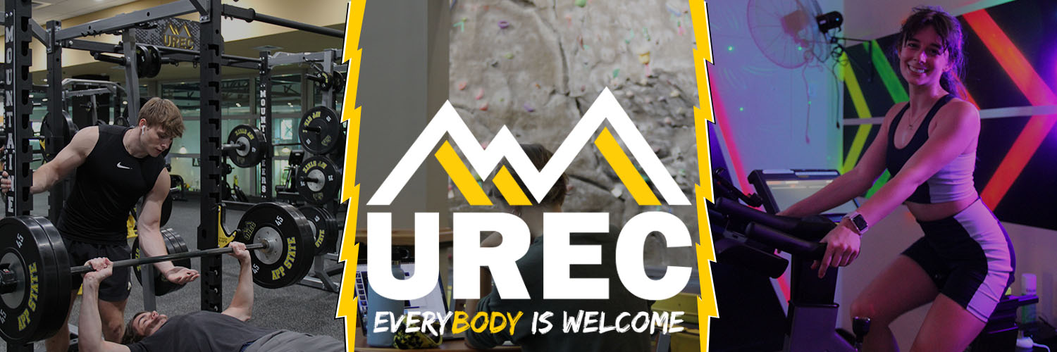 App State UREC banner