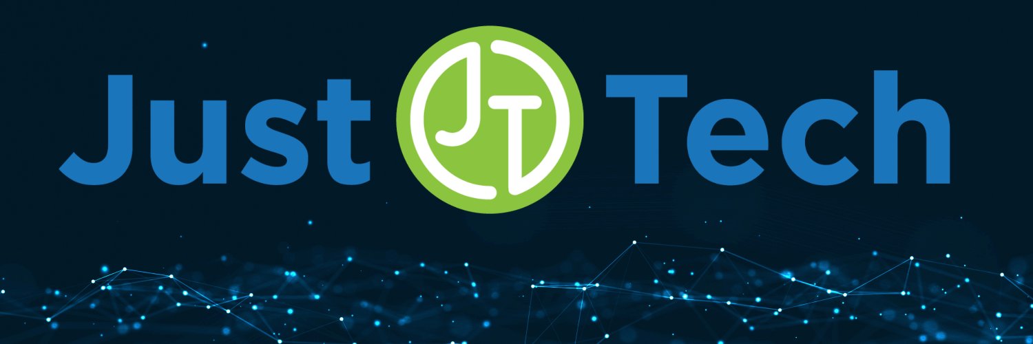 1justtech's profile banner image