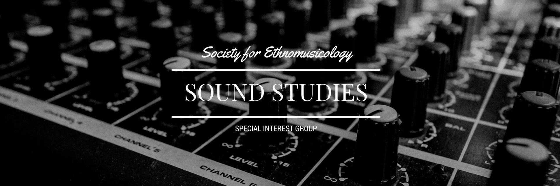 Sound Studies SIG banner