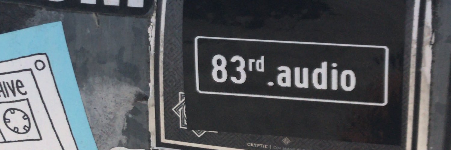 83rdaudio's profile banner image