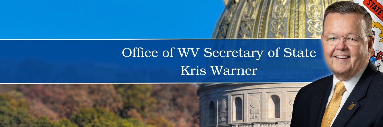 WV Secretary of State's banner