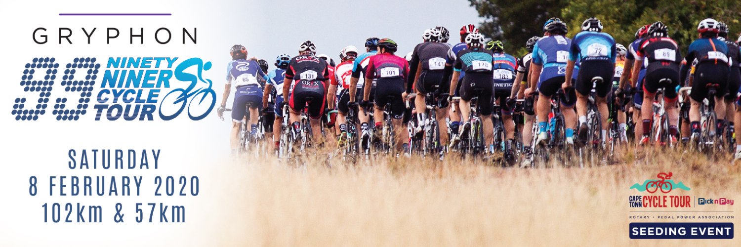Gryphon 99er Cycle Tour banner
