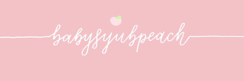 🍑아기슙피치🍑 banner