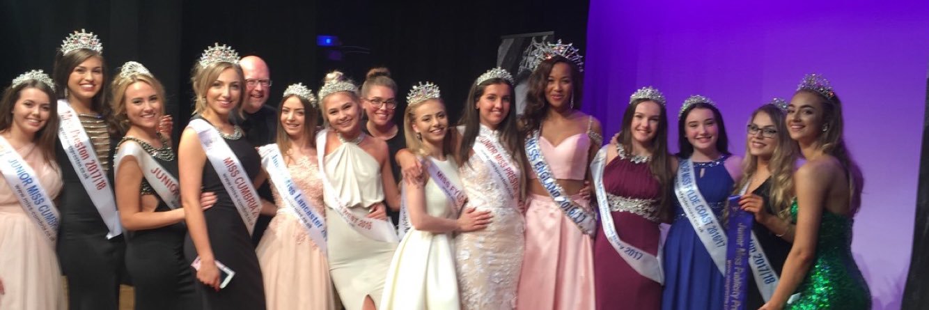 Junior Miss Cumbria banner