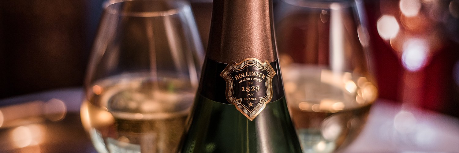 Champagne Bollinger banner