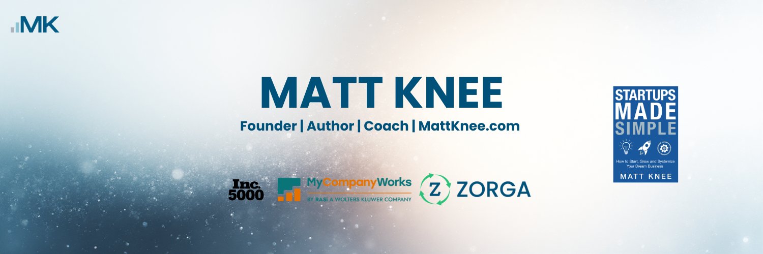 mattknee's profile banner image