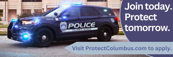 Columbus, Georgia Police Department Profile Banner