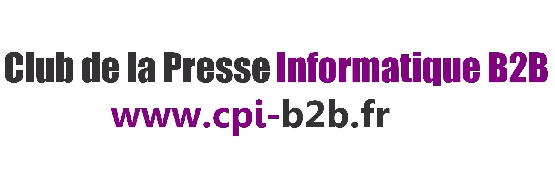 Club de la Presse Informatique B2B banner