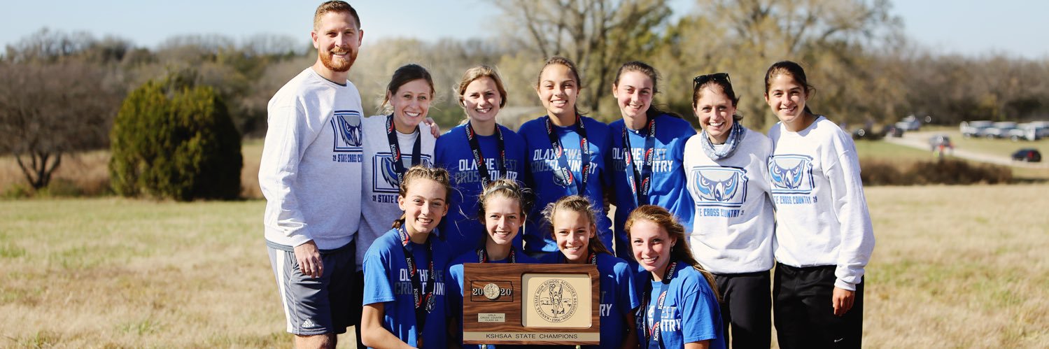 Olathe West XC's banner
