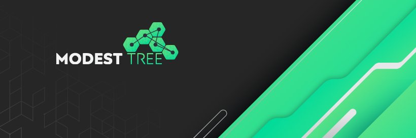 Modest Tree banner