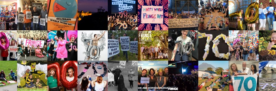 World Fringe Day banner