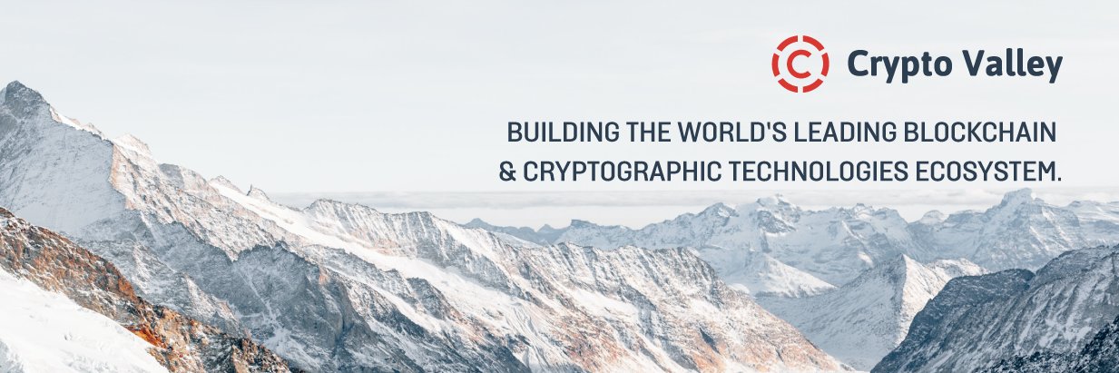 Crypto Valley's banner