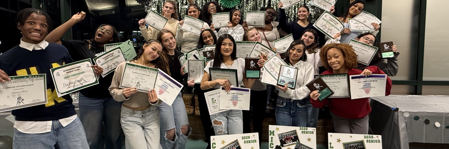 Evergreen Park Community HS Dance banner