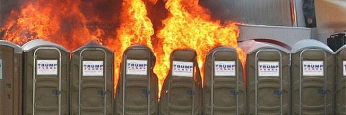 The Trump Countdown banner