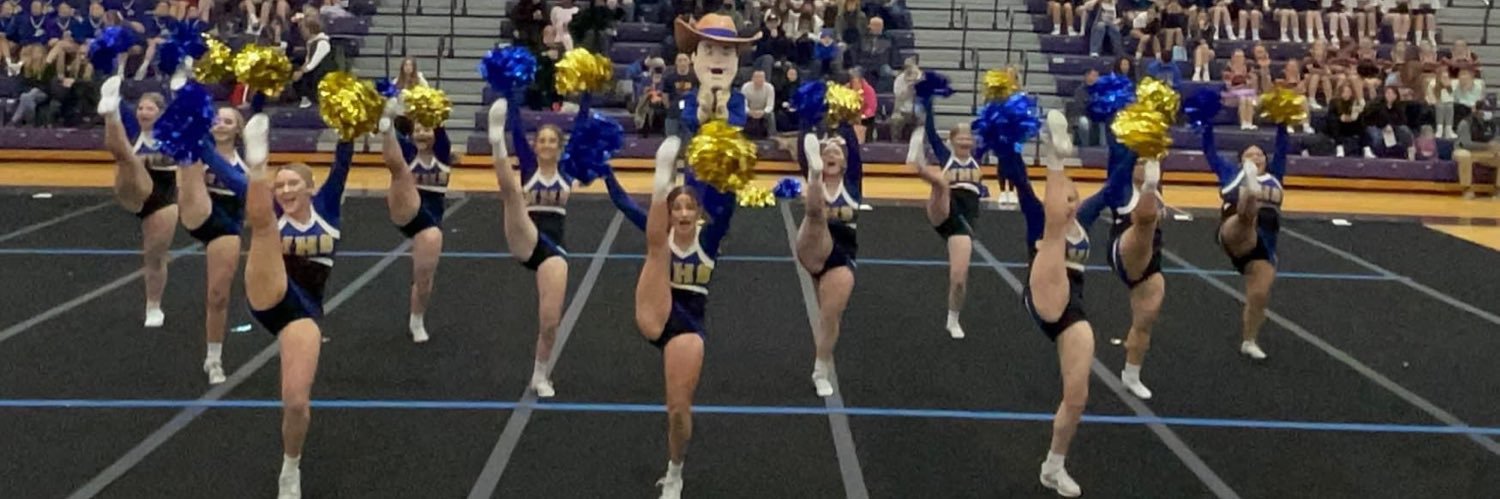 NHS Cheer banner