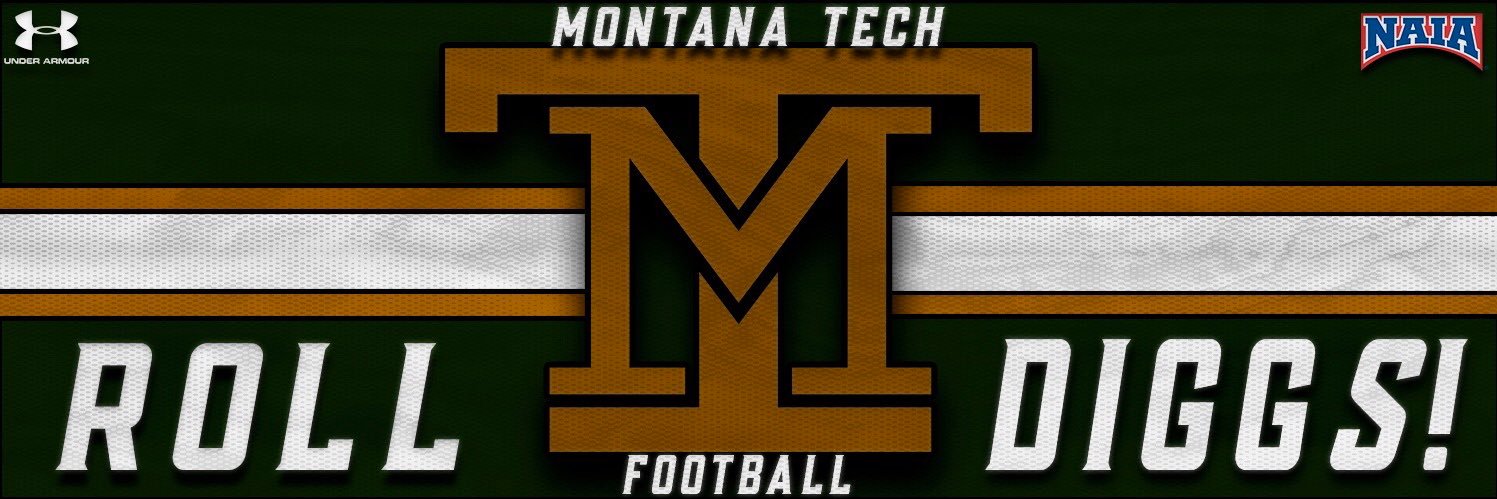 Montana Tech Football's banner
