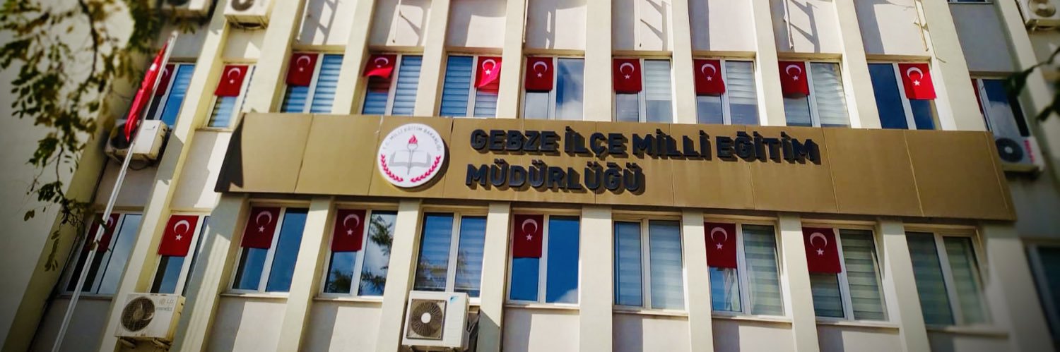 Gebze Milli Eğitim Müdürlüğü banner