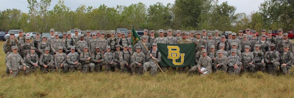 Baylor Army ROTC banner