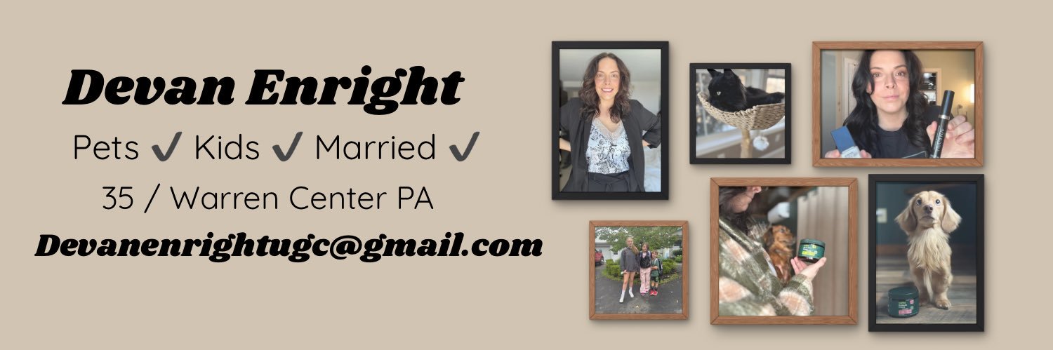 Devan Rae Enright | UGC Creator banner