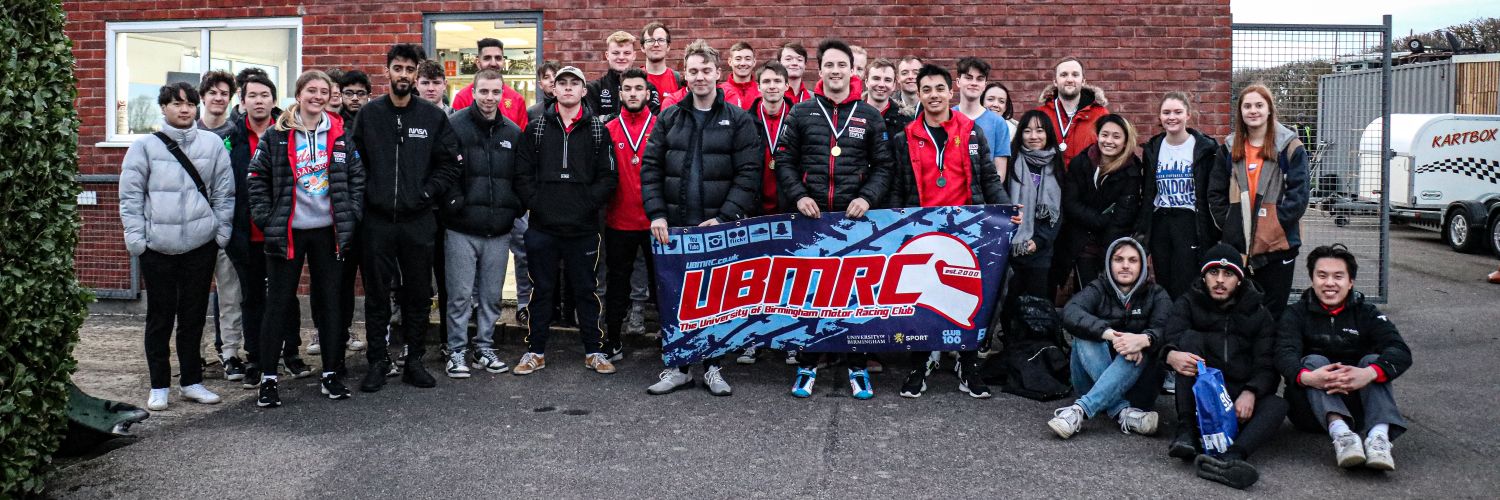 UoB Motor Racing banner