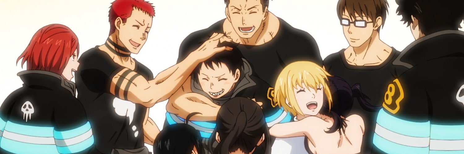 Of course Hope's gonna win_ Fire Force! banner