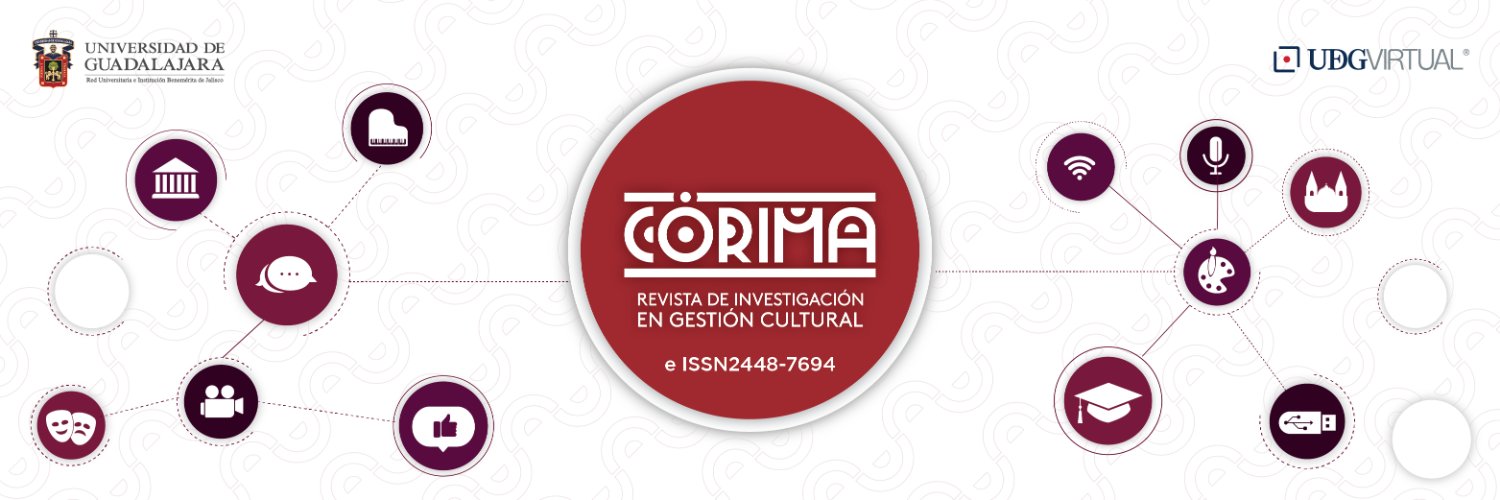 Córima, Revista de Investigación Gestión Cultural banner