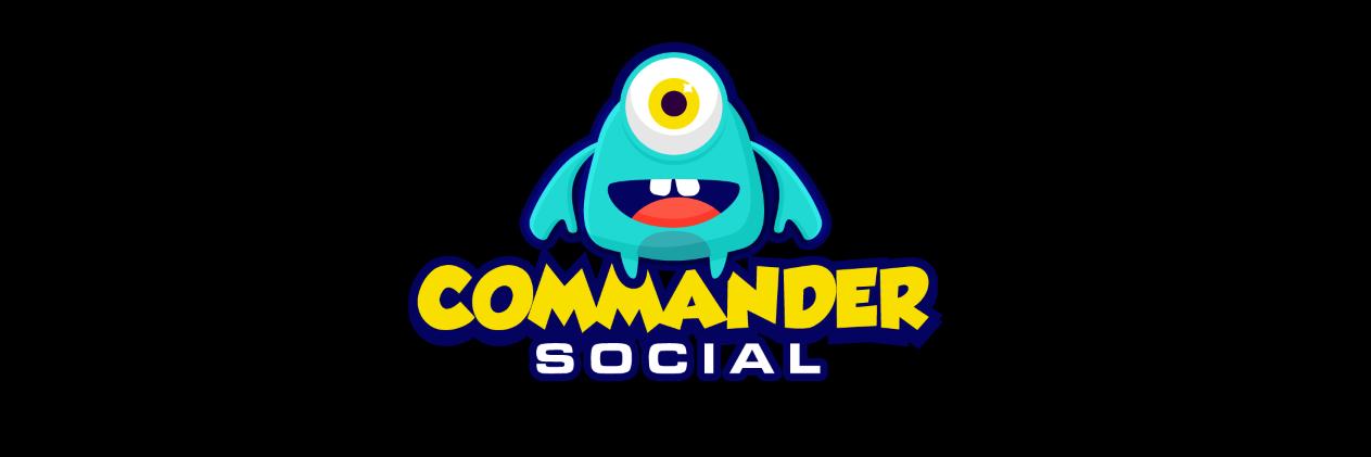 Commander Social banner