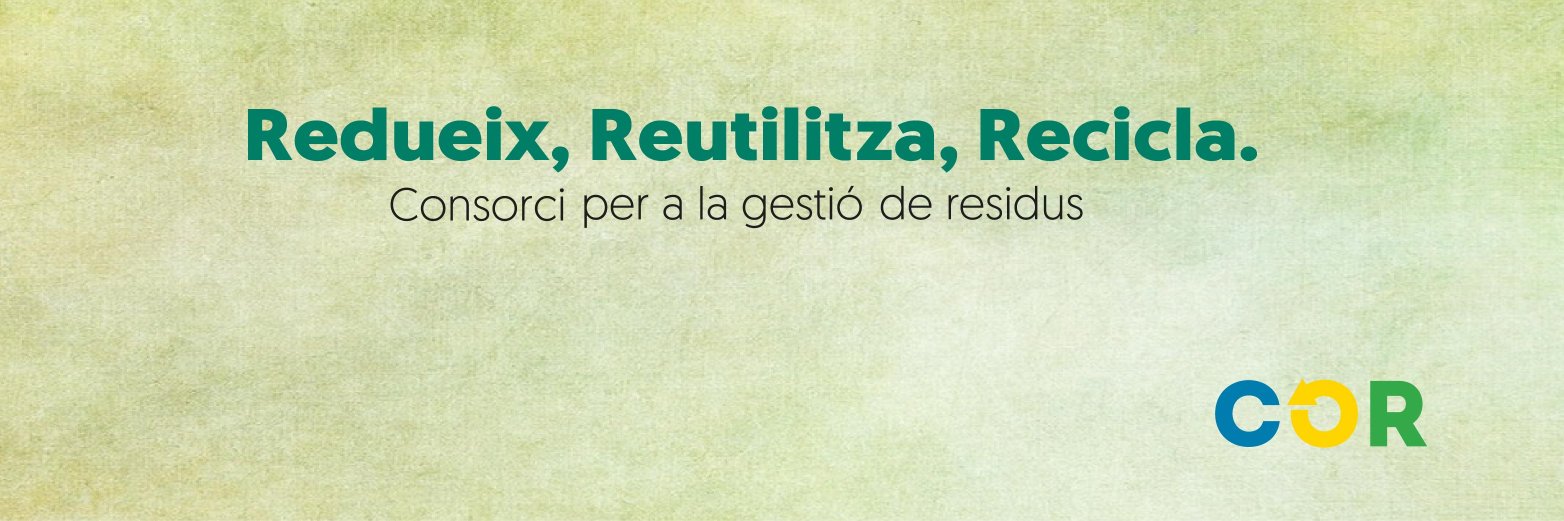 COR Consorci Residus banner