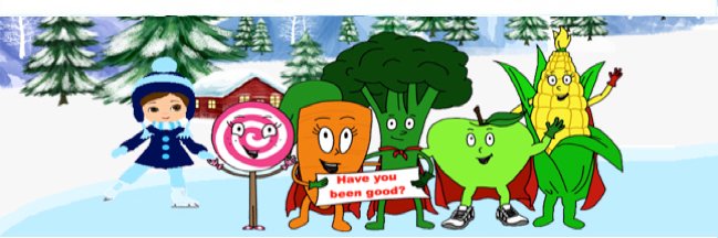 The Super Food Fight banner