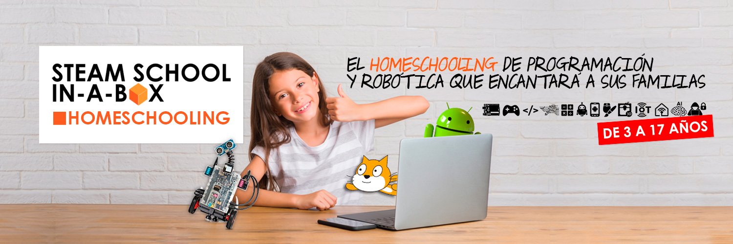 STEAM SCHOOL IN A BOX -Homeschooling banner