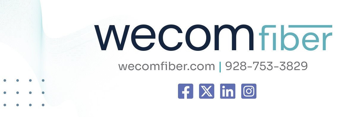 Wecom Fiber banner